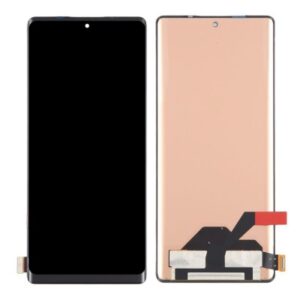 LCD with Touch Screen for Tecno Phantom X2 - Black (display glass combo folder)