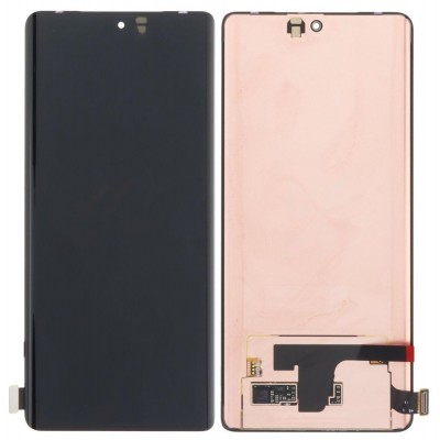 LCD with Touch Screen for Vivo V27 - Blue (display glass combo folder)